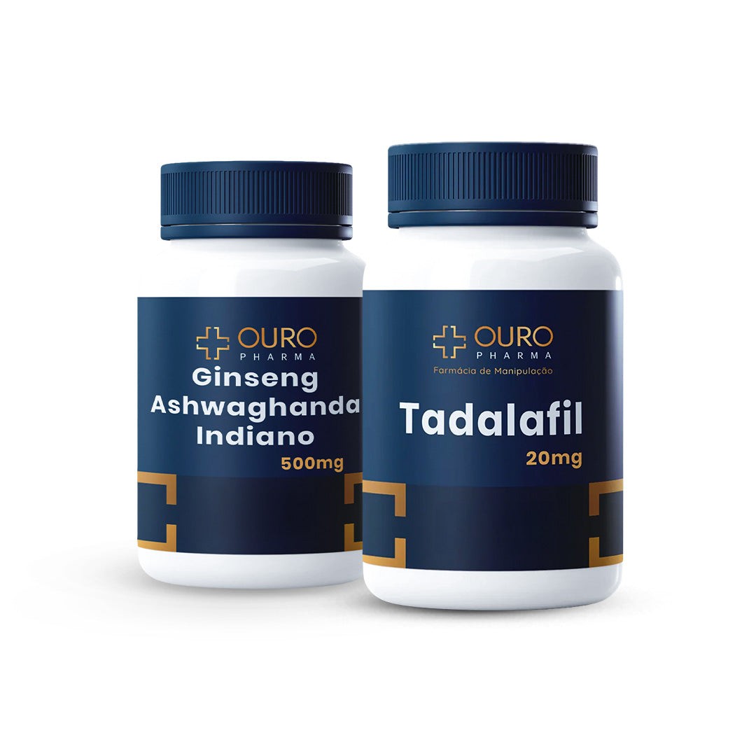 Kit Vitalidade Masculina - Ouro Pharma - Farmácia de Manipulação