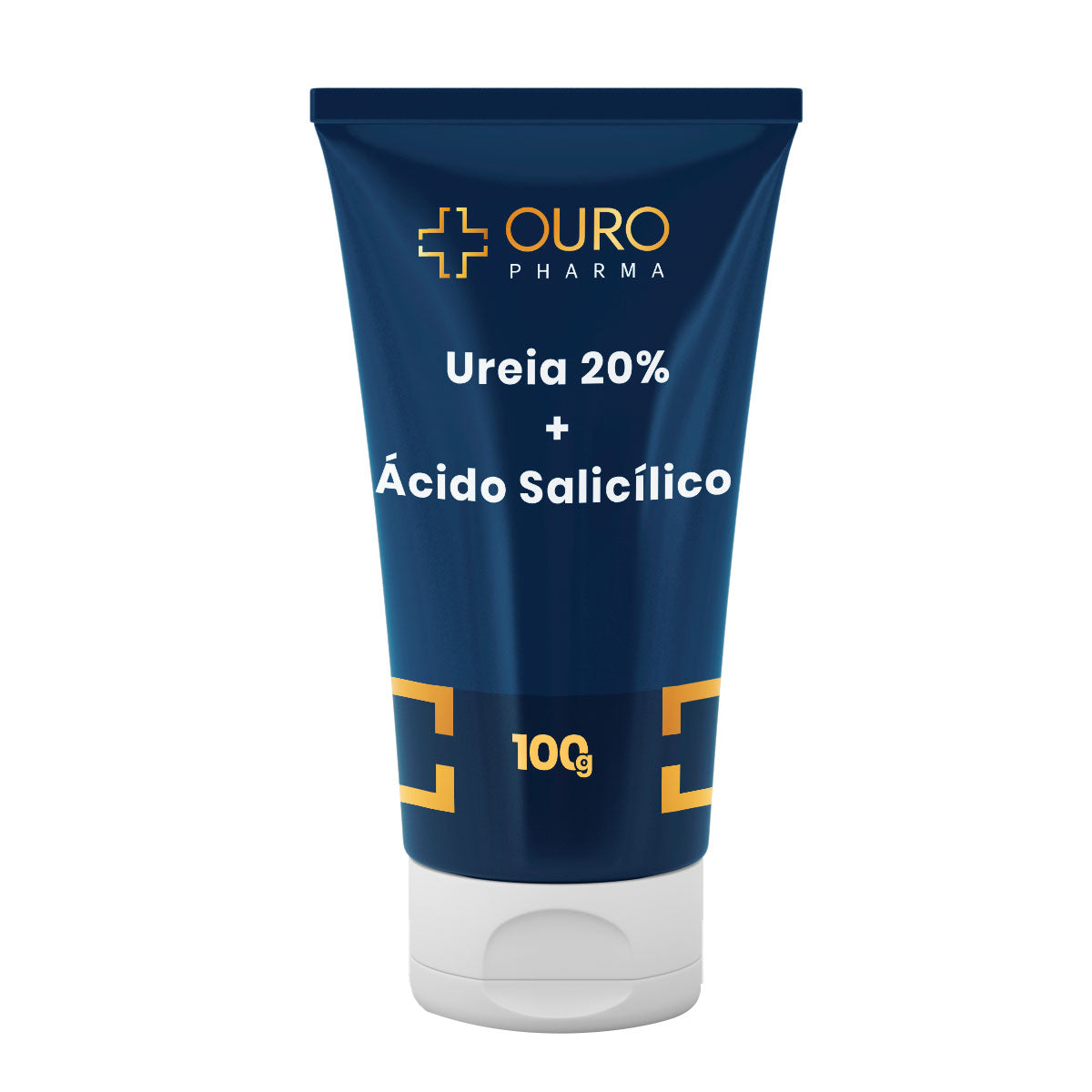 Creme Ureia com Ácido Salicilico - 100gr, 200gr ou 300gr - Ouro Pharma – Farmácia de Manipulação