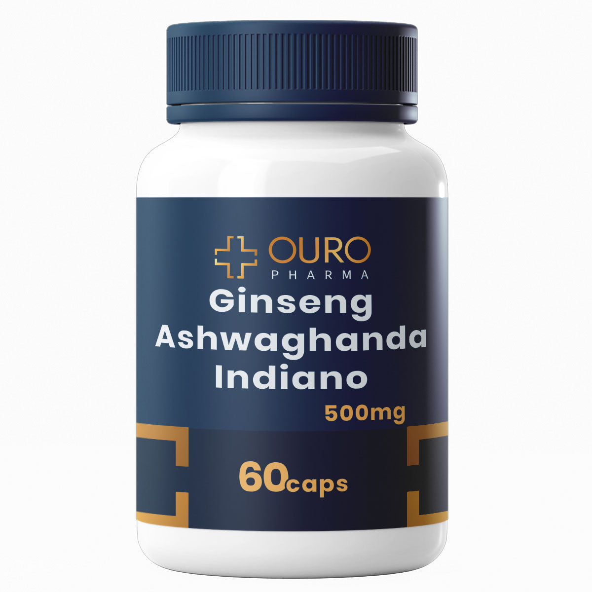 Ginseng Indiano (Ashwagandha) 500mg - 60 ou 120 cápsulas  - Ouro Pharma – Farmácia de Manipulação