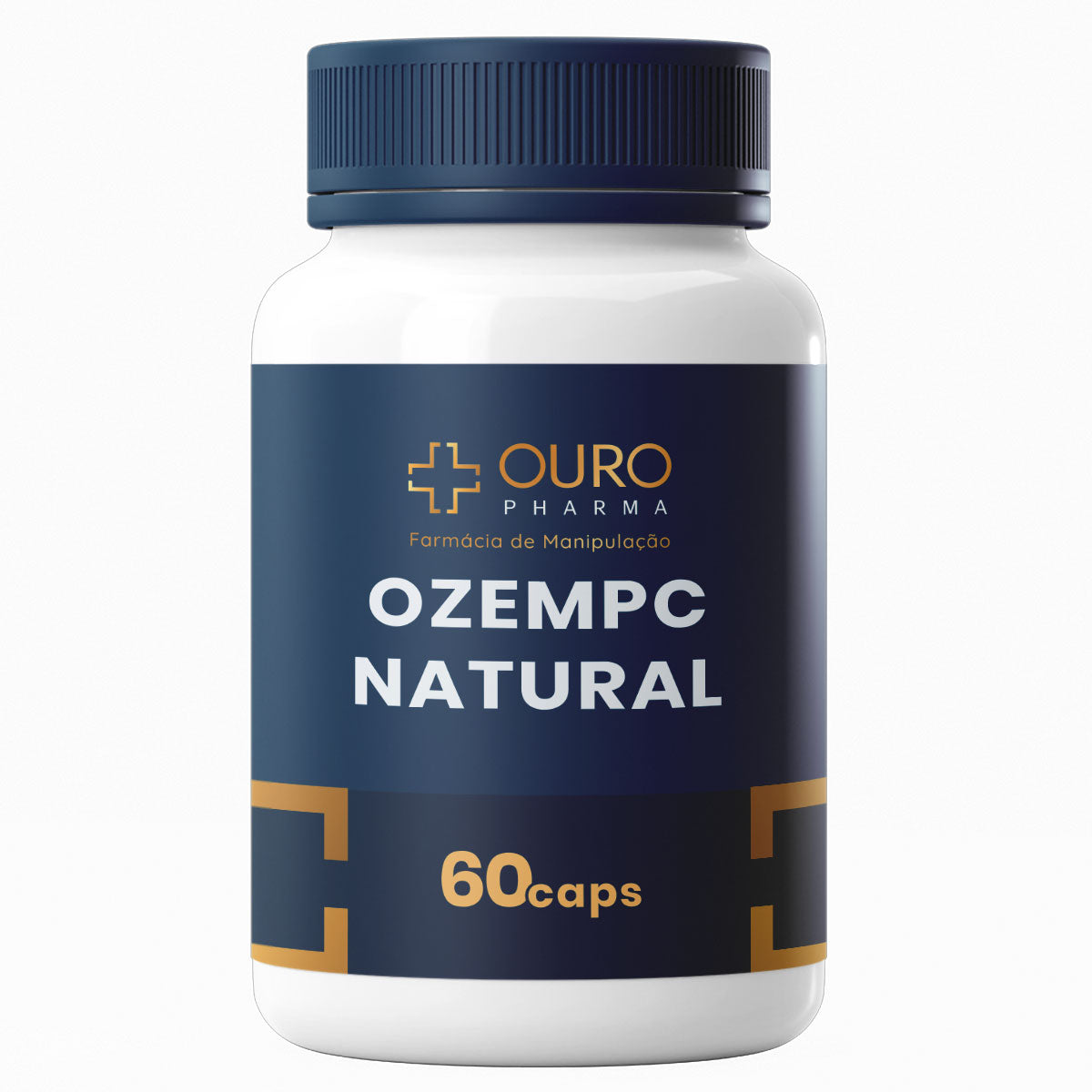 Ozempc Natural 100% Natural - 60 ou 120 cápsulas - Ouro Pharma – Farmácia de Manipulação