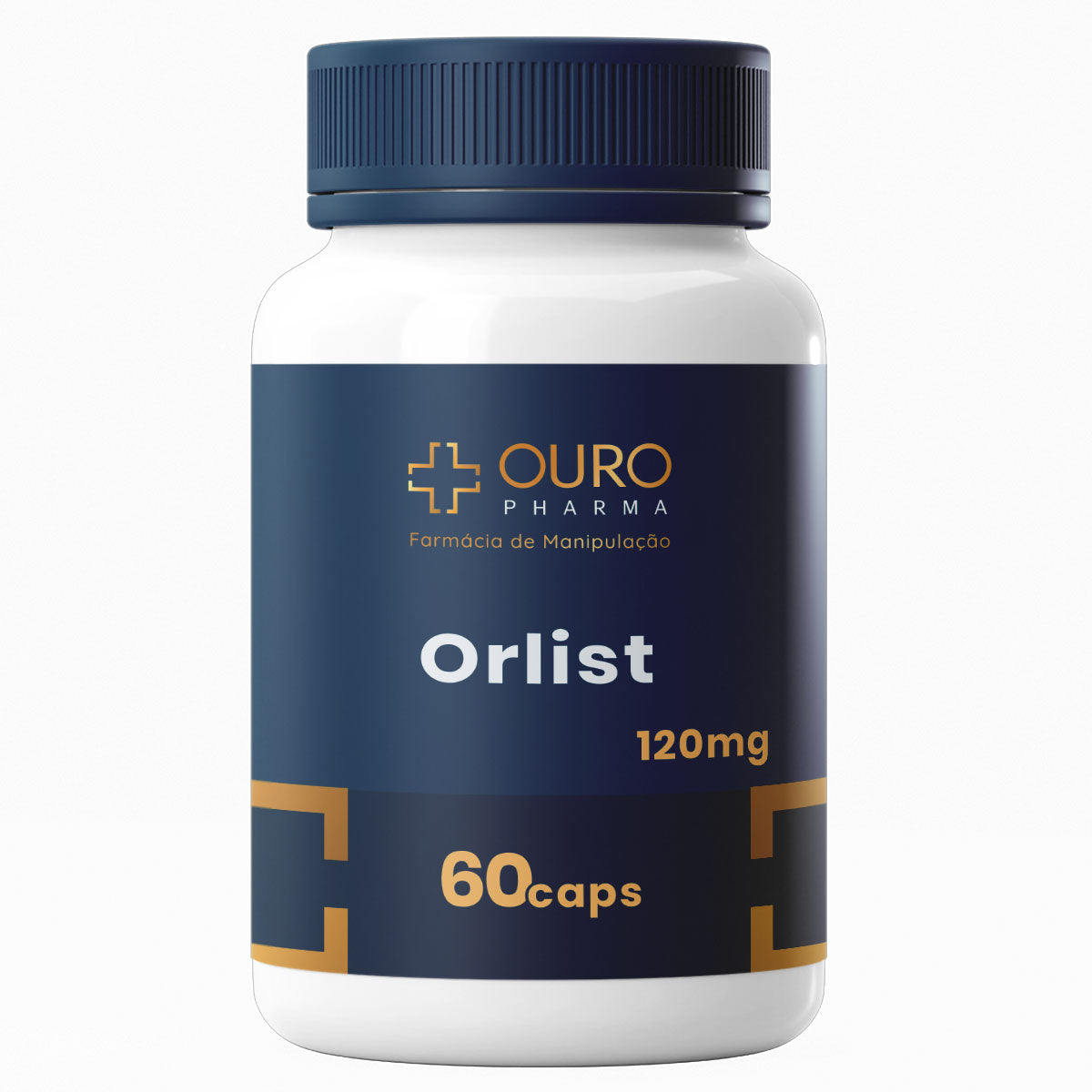 Orlistate 120mg - 30 ou 60 cápsulas - Ouro Pharma – Farmácia de Manipulação