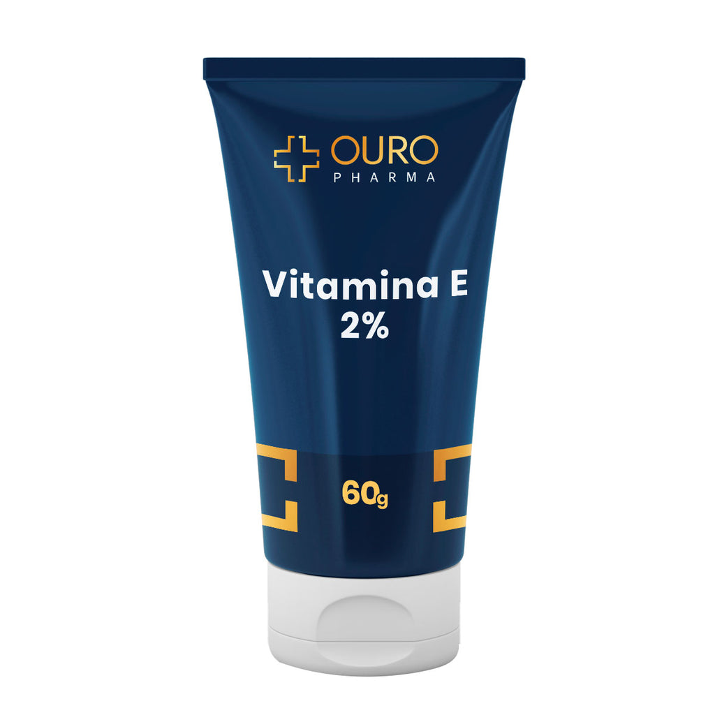 Vitamina E 2% - 30, 60 ou 100gr - Ouro Pharma – Farmácia de Manipulação