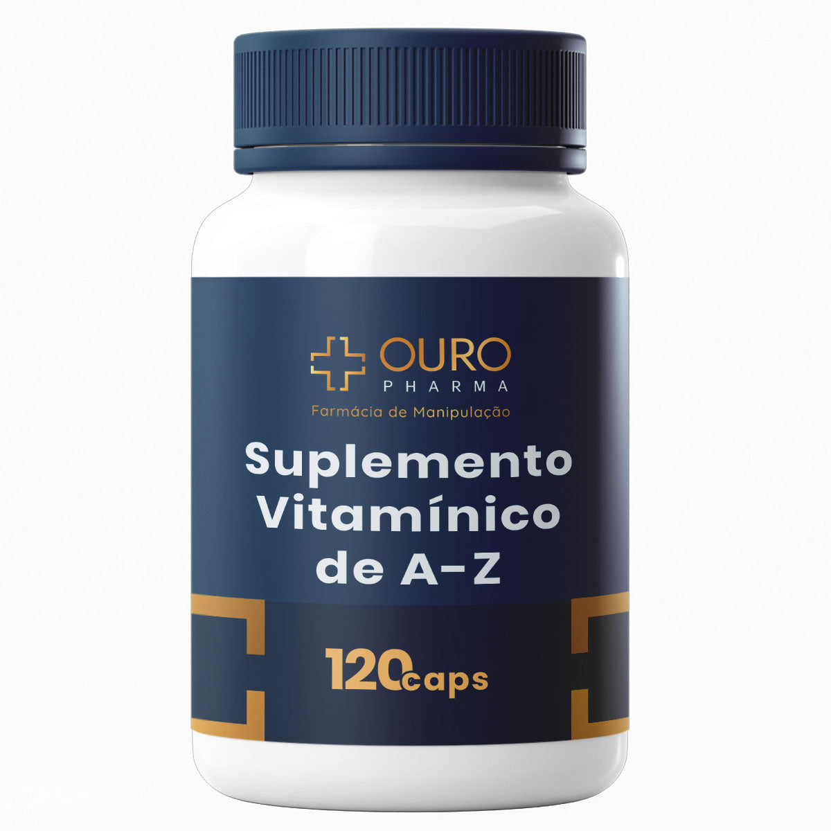 Vitaminas de A a Z - 60 ou 120 cápsulas – Ouro Pharma - Farmácia de Manipulação