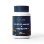 Glucosamina 500mg com Condroitina 400mg - 60 ou 120 cápsulas - Ouro Pharma – Farmácia de Manipulação