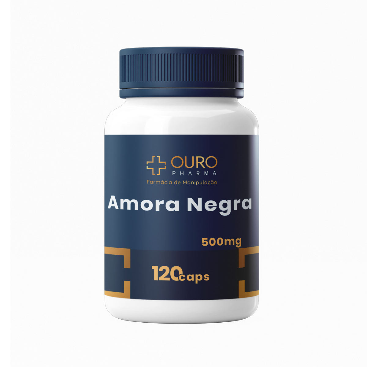 Amora Negra 500mg - 60 ou 120 cápsulas - Ouro Pharma – Farmácia de Manipulação