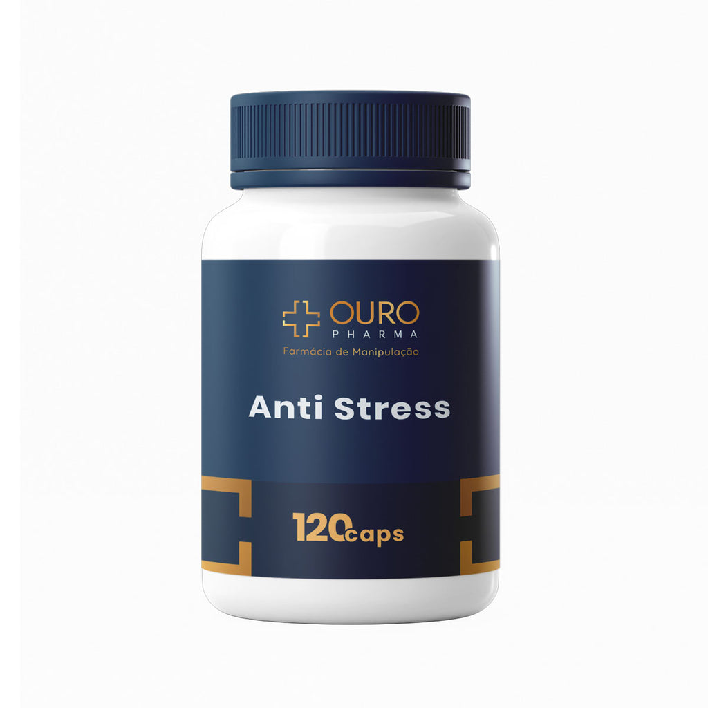 Anti Stress - 60 ou 120 cápsulas - Ouro Pharma – Farmácia de Manipulação