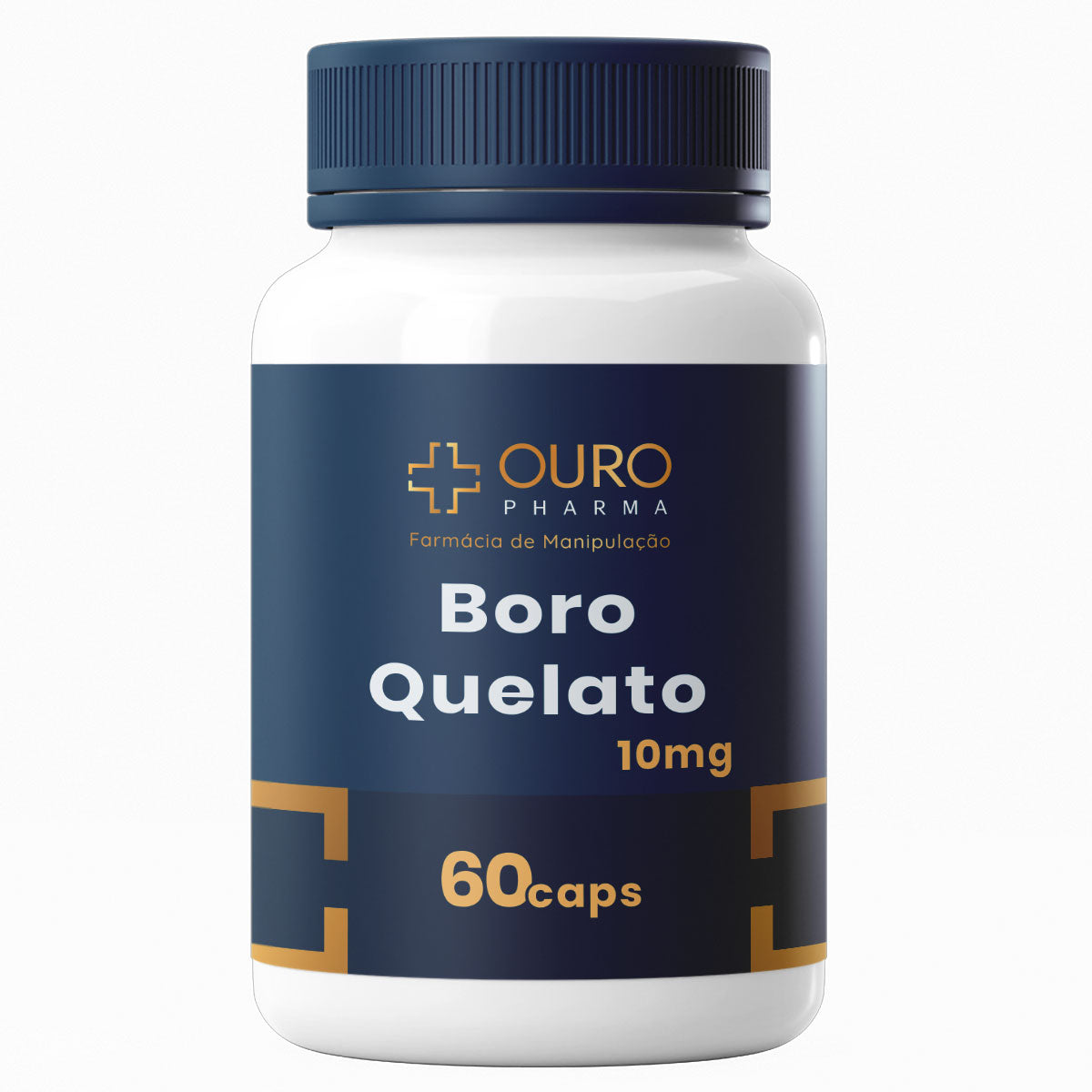 Boro Quelato 10mg - 60 ou 120 cápsulas - Ouro Pharma – Farmácia de Manipulação