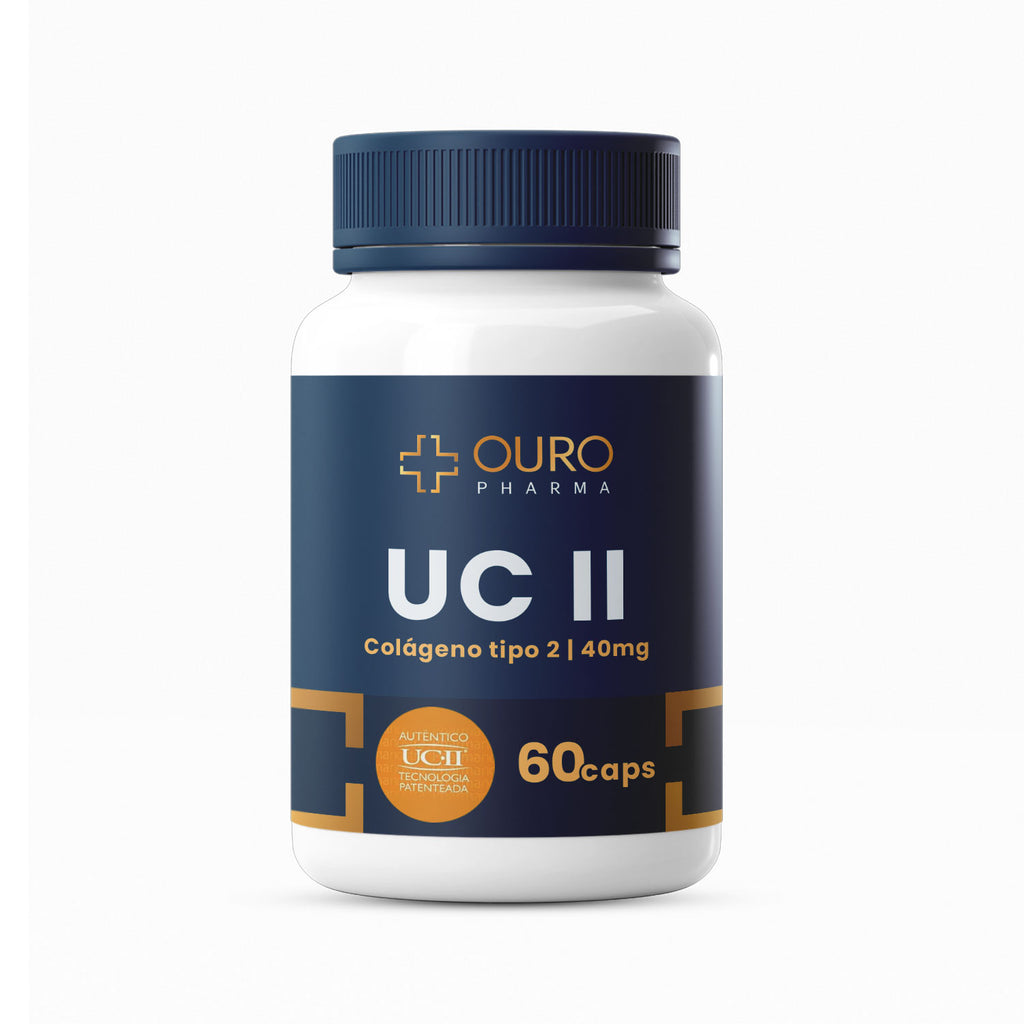 Colágeno UC-II 40mg - 30 ou 60 cápsulas - Ouro Pharma – Farmácia de Manipulação