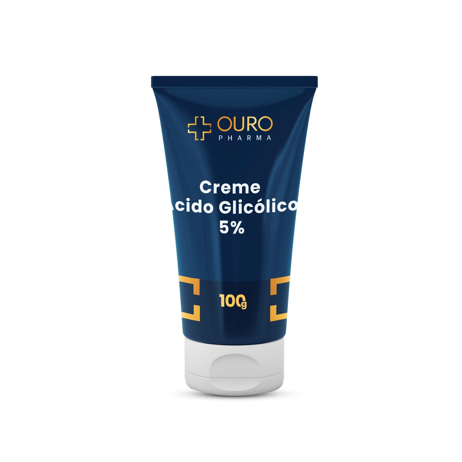 Creme Ácido Glicólico 5% - 30gr, 60gr ou 100gr - Ouro Pharma – Farmácia de Manipulação