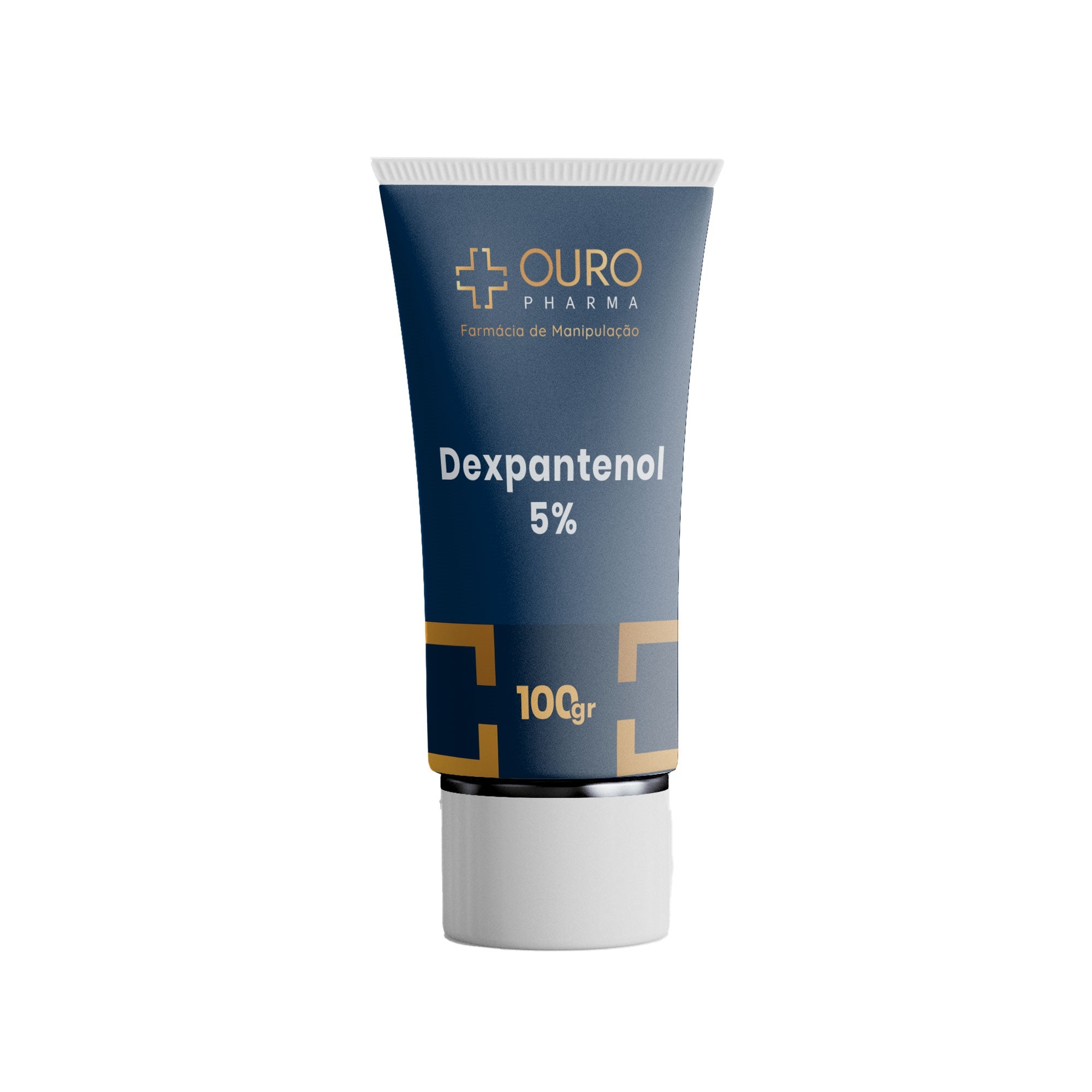 Creme Dexpantenol 5% - Hidratante e Cicatrizante - 30gr, 60gr e 100gr - Ouro Pharma – Farmácia de Manipulação