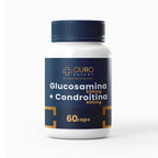 Glucosamina 500mg com Condroitina 400mg - 60 ou 120 cápsulas - Ouro Pharma – Farmácia de Manipulação