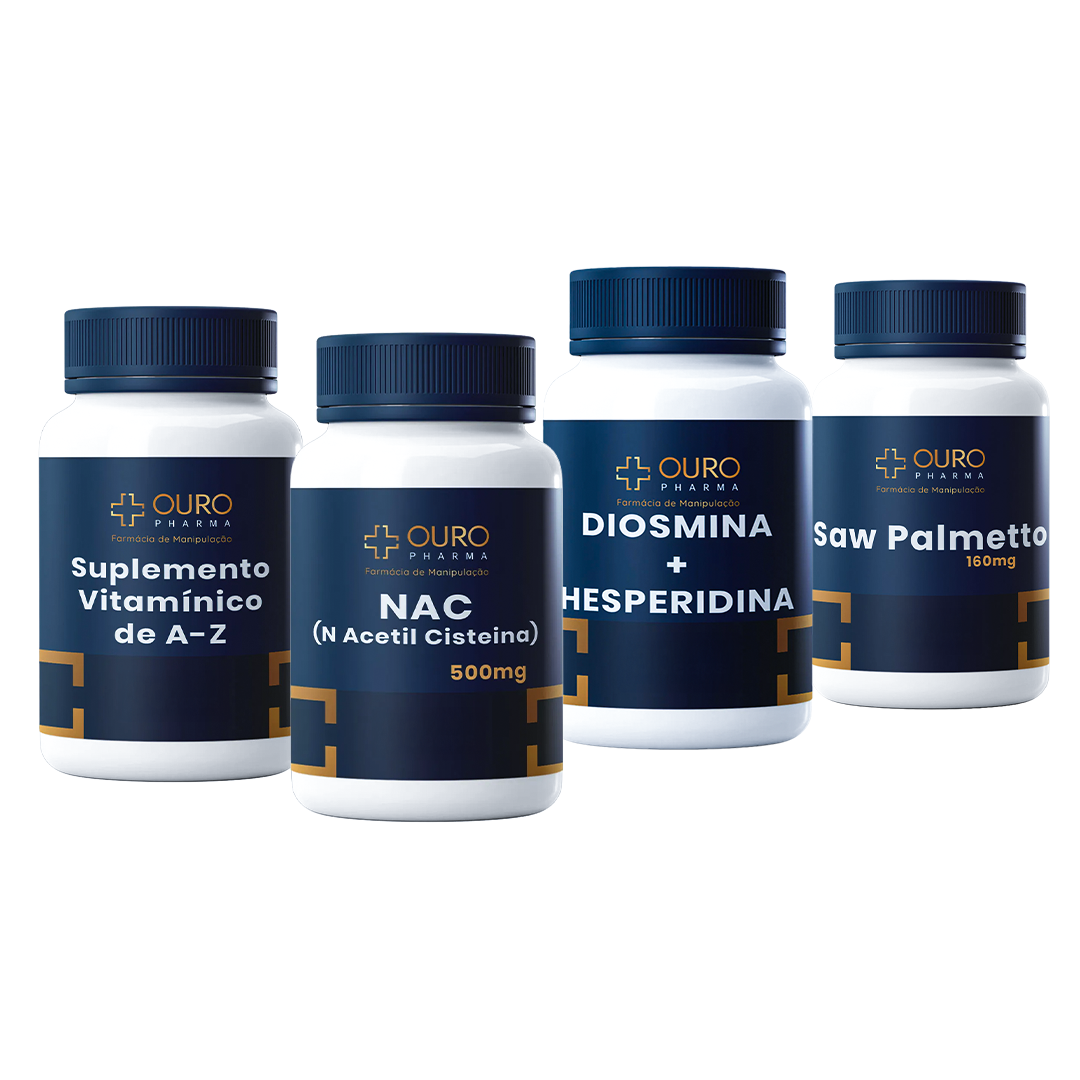 Kit Defesa Forte - Ouro Pharma - Farmácia de Manipulação