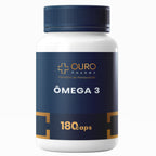 Ômega 3 1000mg - 60, 90, 120 ou 180 cápsulas - Ouro Pharma – Farmácia de Manipulação