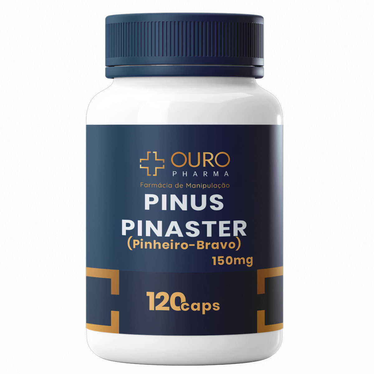 Pinus Pinaster 150mg - 60 ou 120 cápsulas - Ouro Pharma – Farmácia de Manipulação