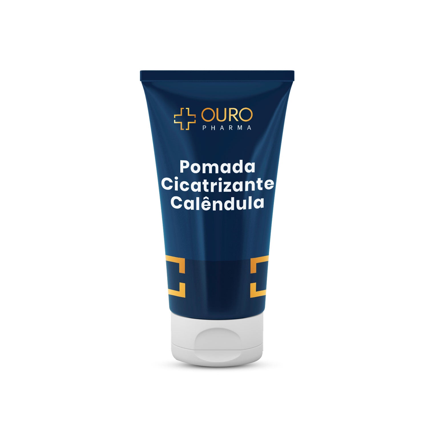 Pomada de Calêndula 10% - 30gr, 60gr ou 100gr  - Ouro Pharma – Farmácia de Manipulação